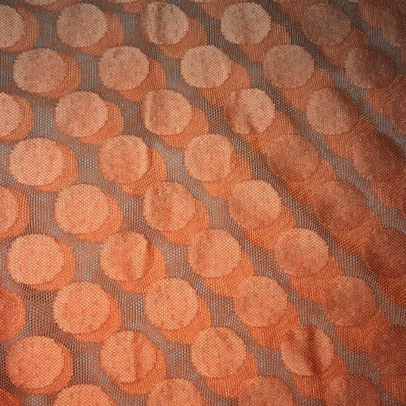 Orange Polka Dot Coverup - Picture 2 of 4